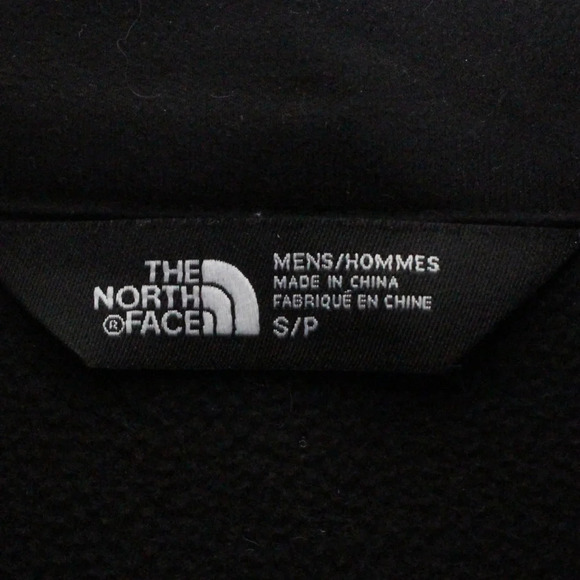 The North Face Jacket Black Full Zip Soft Shell Size Small - Picture 3 of 6